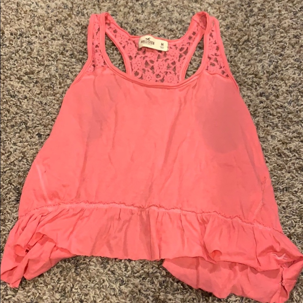 super cute slit back tank top